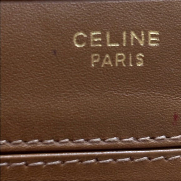 Celine Tan and Brown Monogram Accessory - Picture 8 of 11